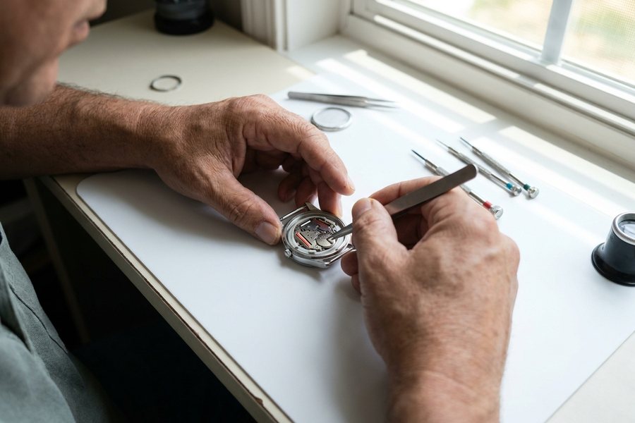 Cambio de batería de reloj