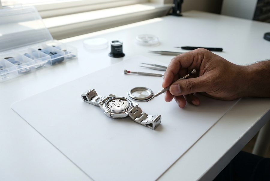 Reparación de reloj